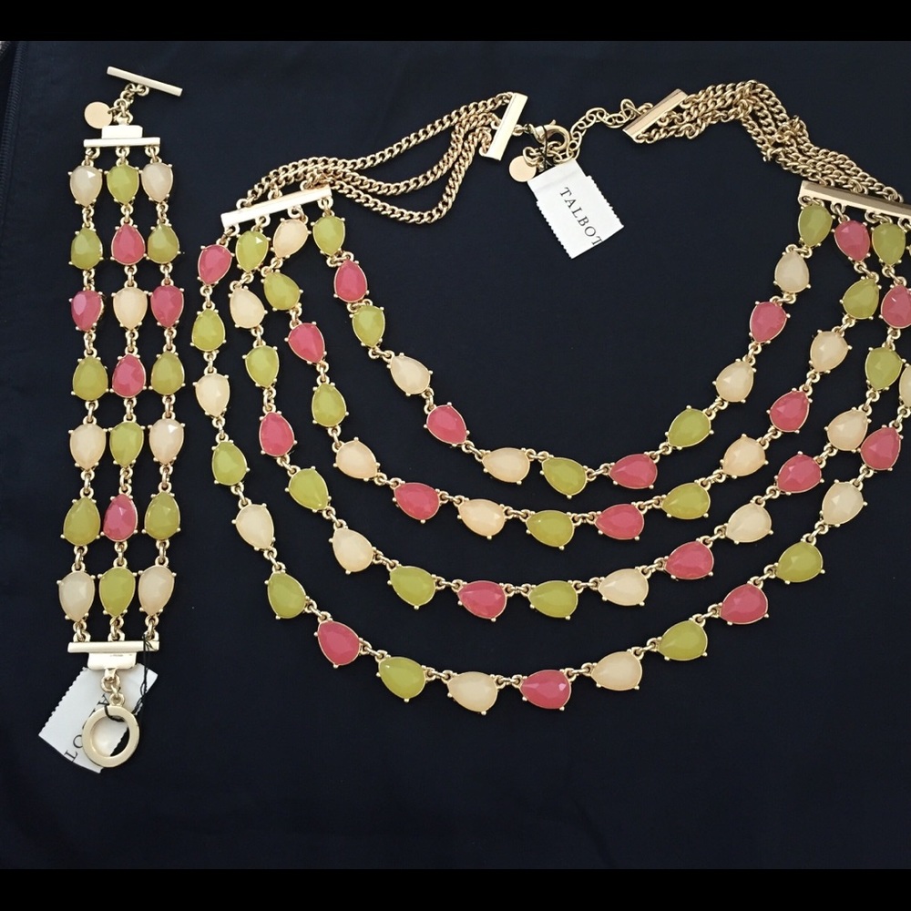 Talbot necklace and bracelet